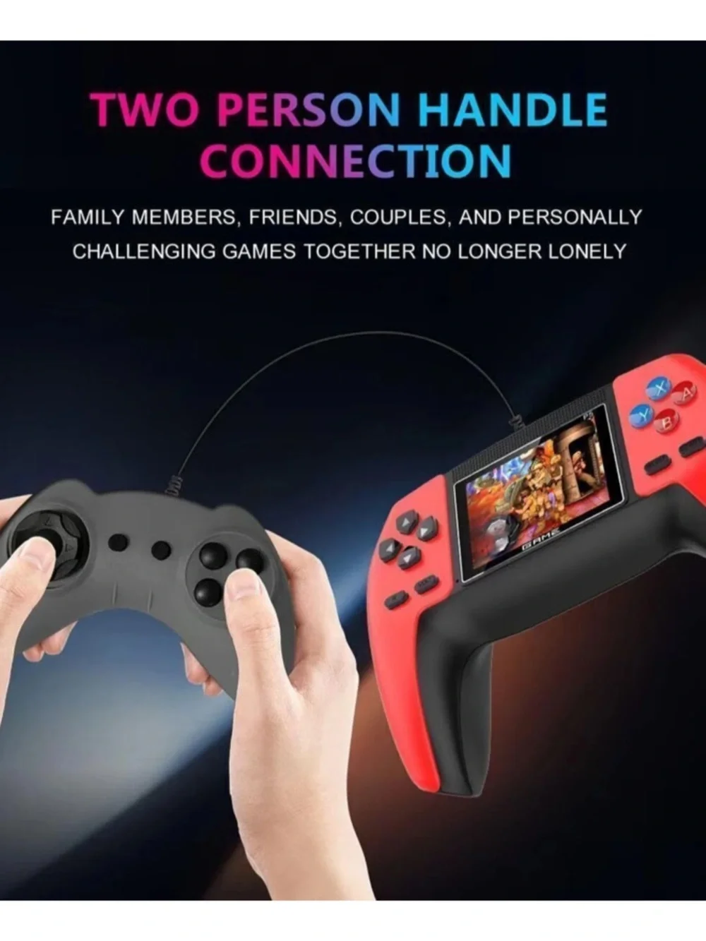 Portable Game Console with 3.5